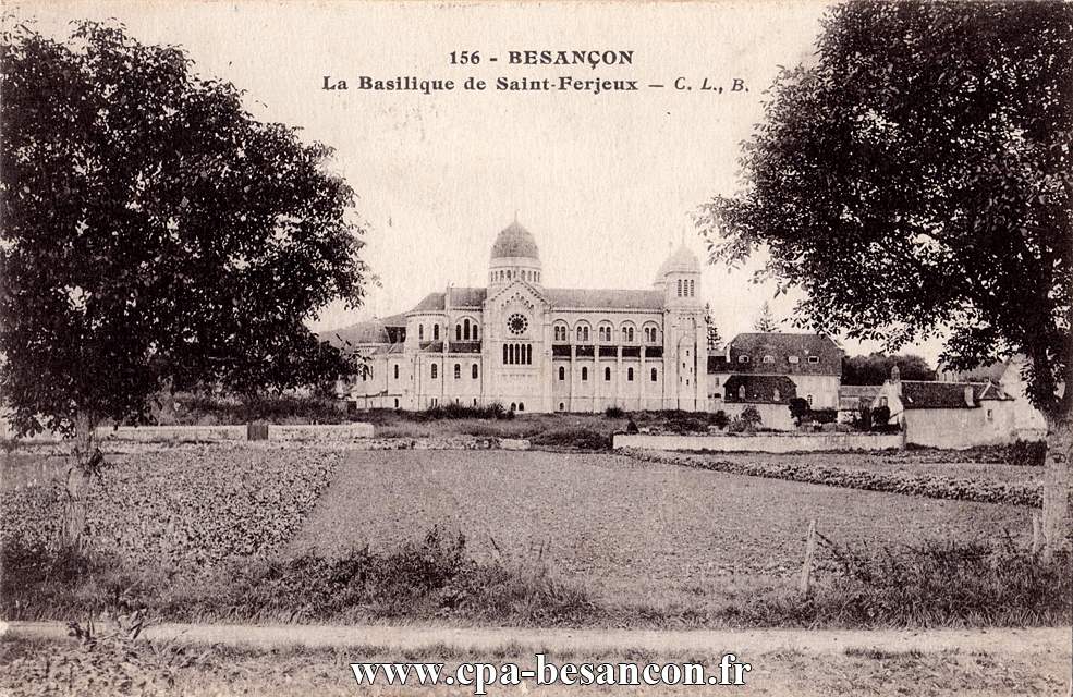 156. - BESANÇON-les-BAINS. - Basilique de Saint-Ferjeux.
